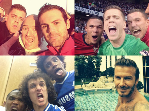 Ini 5 Selfie Pesepakbola Terbaik di Tahun 2014!